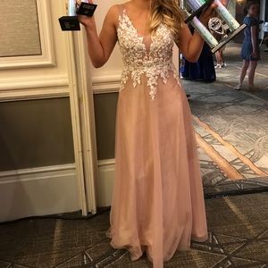 Blush and Pearl dress